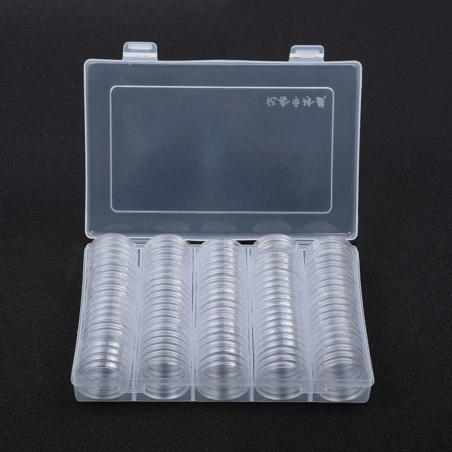 Пластиковый футляр для хранения монет