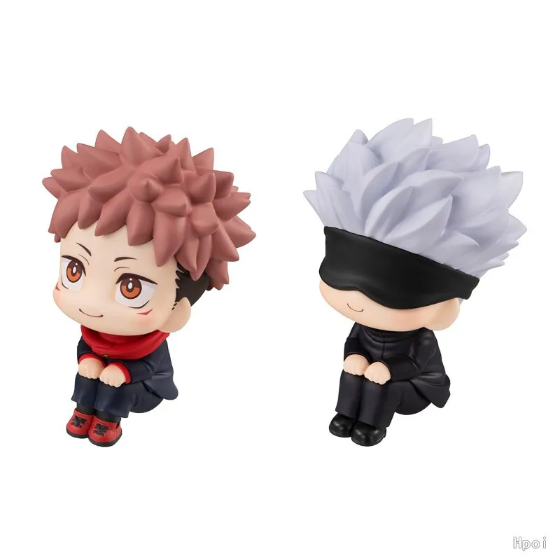 

9cm Anime Figure Toys Q version Jujutsu Kaisen Yuji Itadori Gojo Satori Action Figure PVC Toys Kid Gift