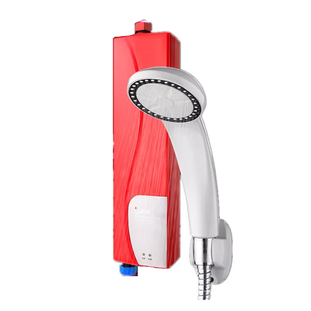 220V 3000W Home Mini Electric Shower Kitchen Tankless Water Heater Instantaneous Storage-free Hot Water Heating Machine