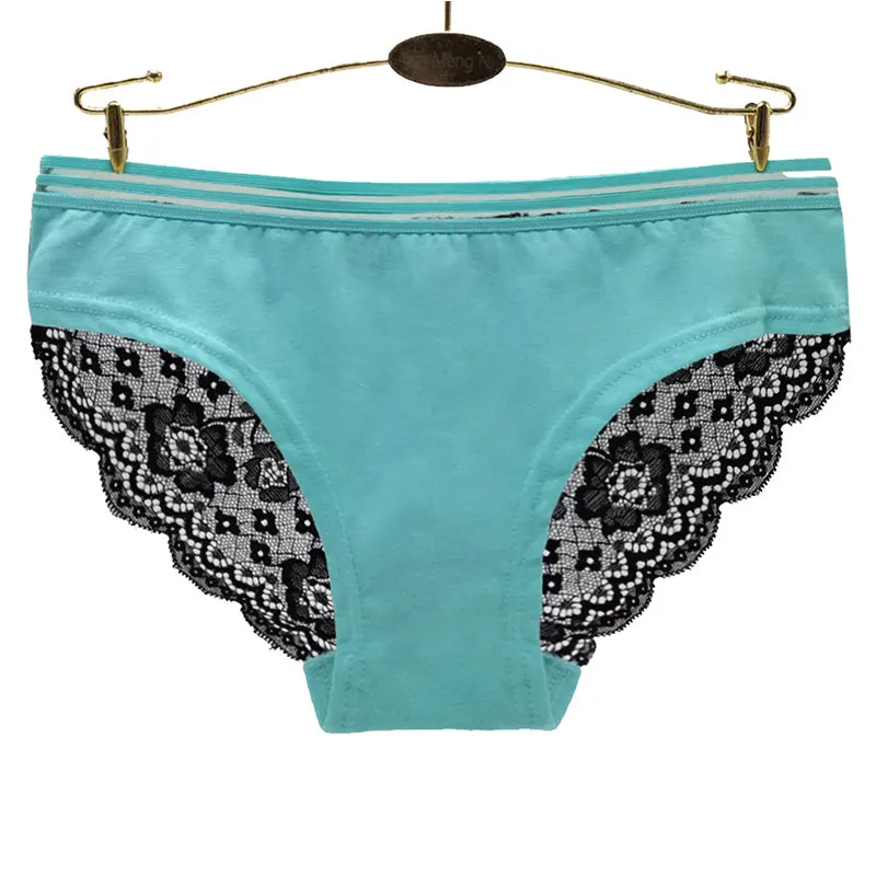 6 шт./комплект женские хлопковые трусы с низкой посадкой |