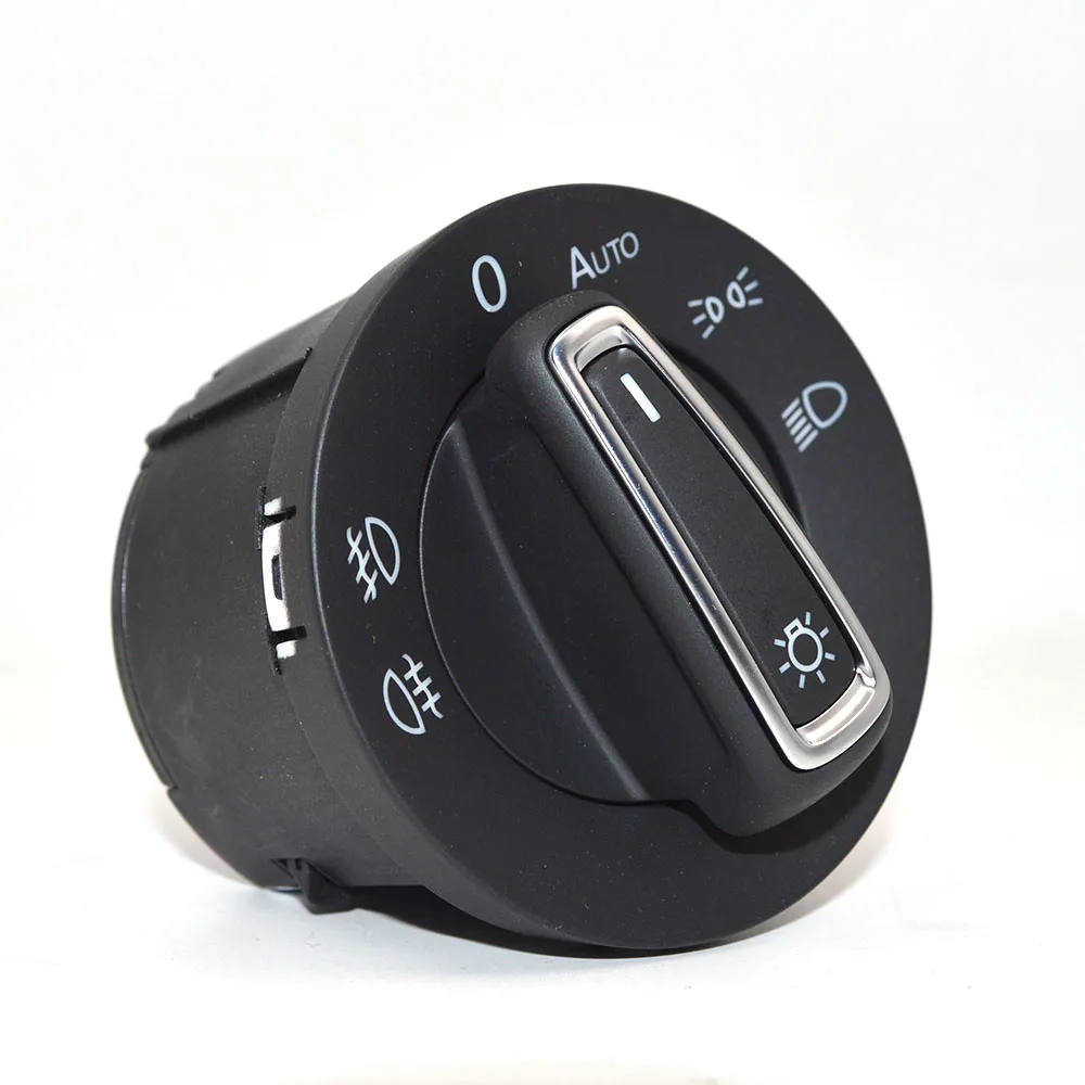 

Chrome Headlight Switch Control Fit For VW Golf MK7 5GG 941 431 D 5GG941431D