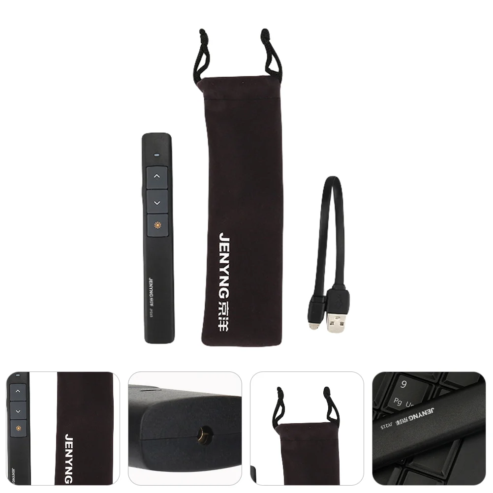 

1 Set Wireless Presenter Durable Fine Useful Good 2.4GHz Wireless Presenter Powerpoint Clicker