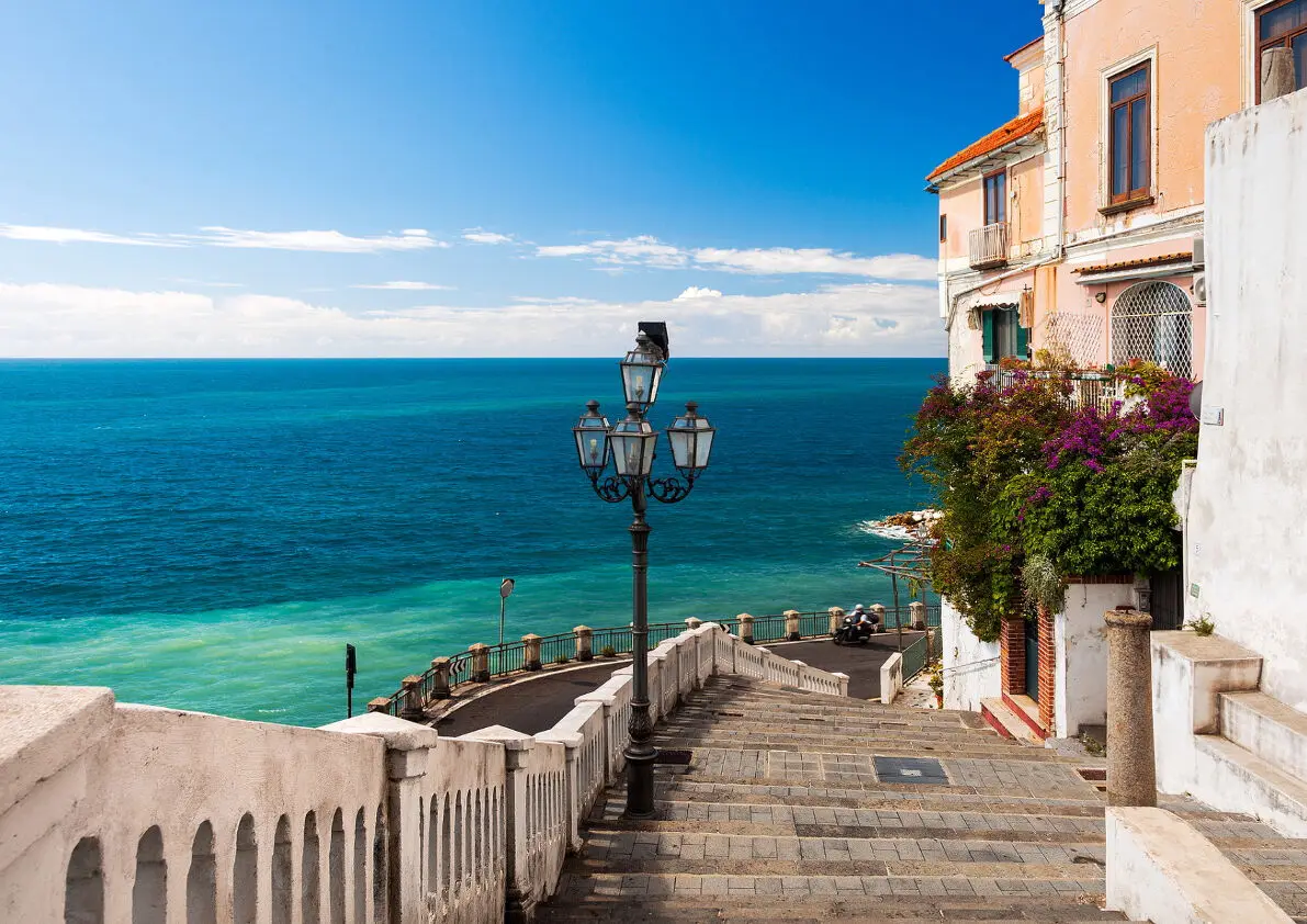 Шелковый постер ATRANI с изображением итальянского искусства, домашний Настенный декор Шелковый постер ATRANI с изображением итальянского искусства, домашний Настенный декор