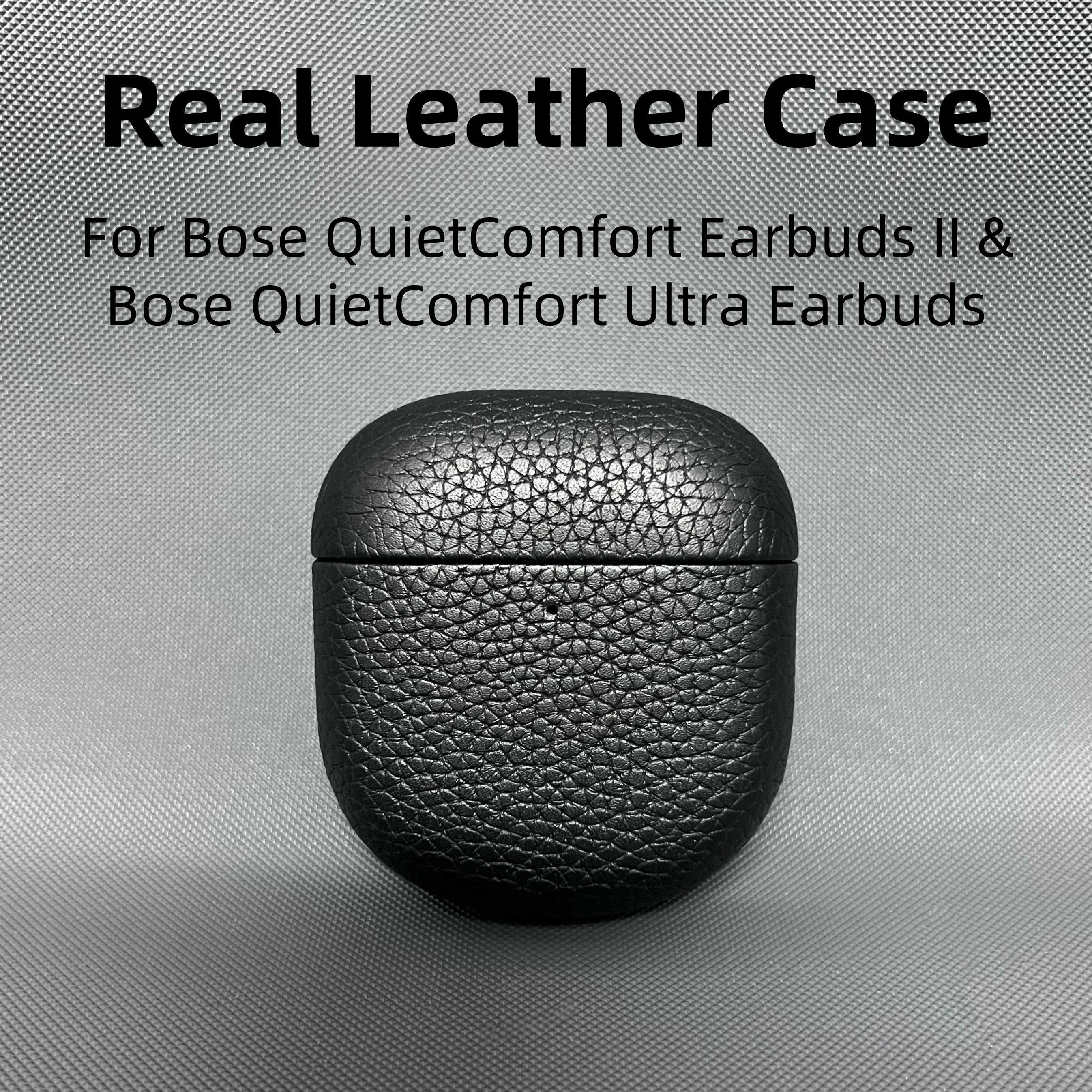 Фото Для наушников Bose QuietComfort Ultra и наушников QuietComfort II из натуральной кожи, чехол для наушников Bose №1