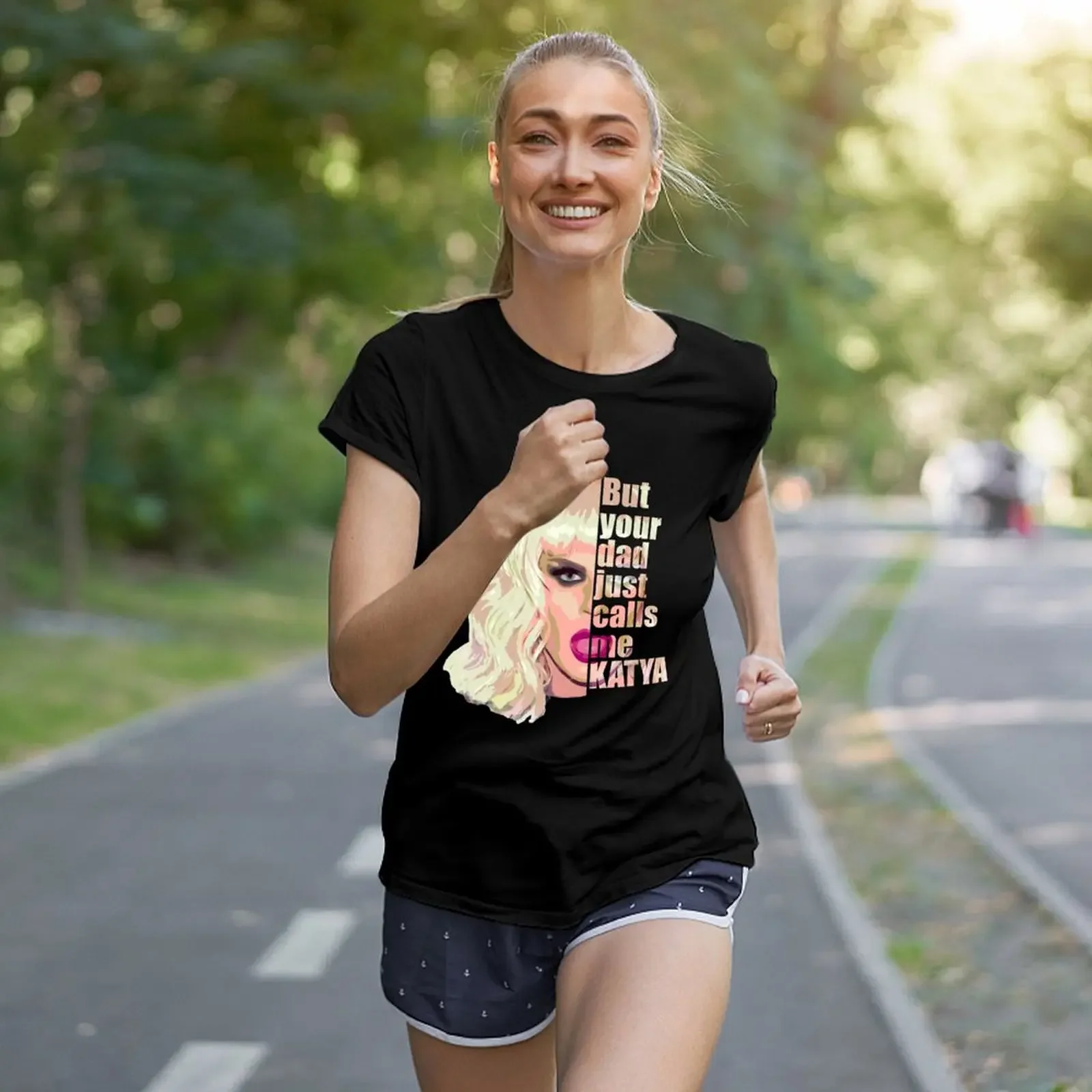 Футболка Yakaterina Petrovna Zamolodchikova тяжелая футболка с короткими рукавами забавные