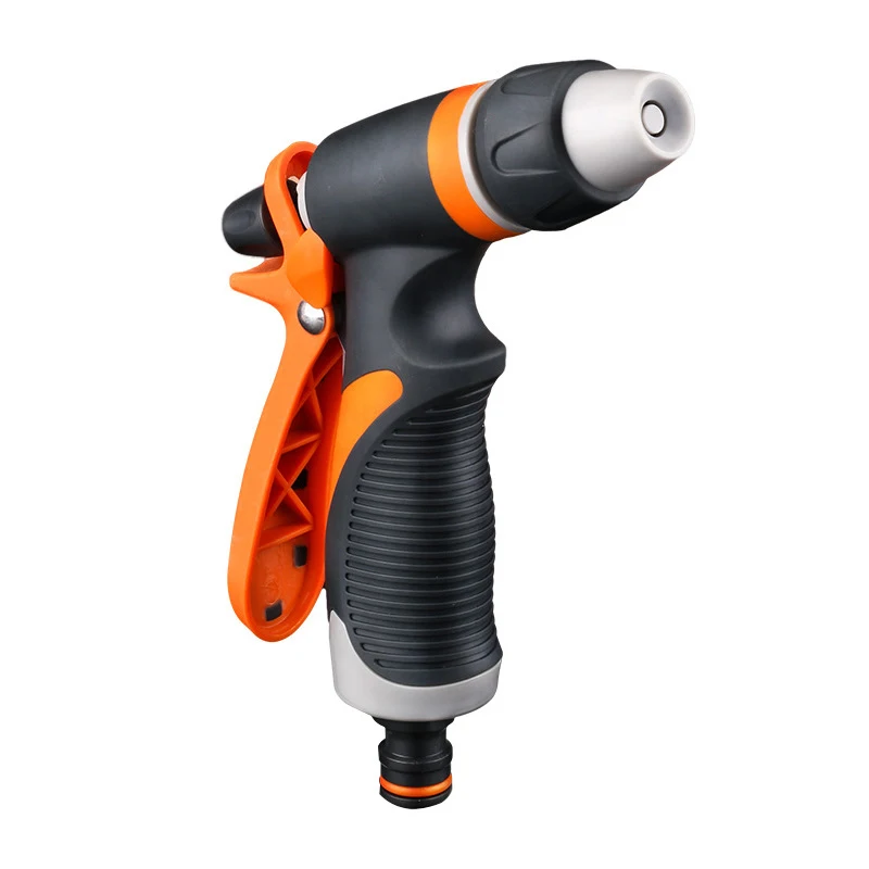 

Water Spray Gun Garden Hose Pipe Spray Gun Soft Grip Handle Multi Pattern Water Sprayer Watering Irrigation Garden Accessories