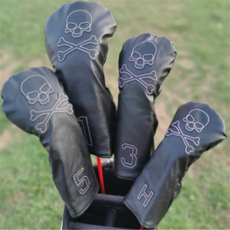 

Golf club head cover simple 1 wood fairway wood chicken leg cover golf ball head protective cover
