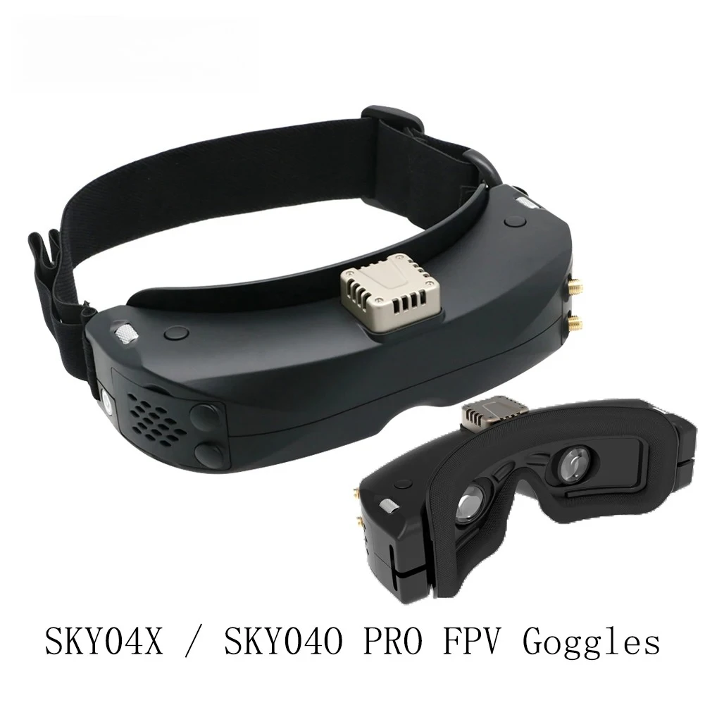 Фото Очки FPV SKYZONE SKY04X PRO / SKY04O Pro 5.8ГГц 48КАН с приемником Steadyview, 1920*1080 DVR, видеоочки для радиоуправляемых дронов и самолетов №2