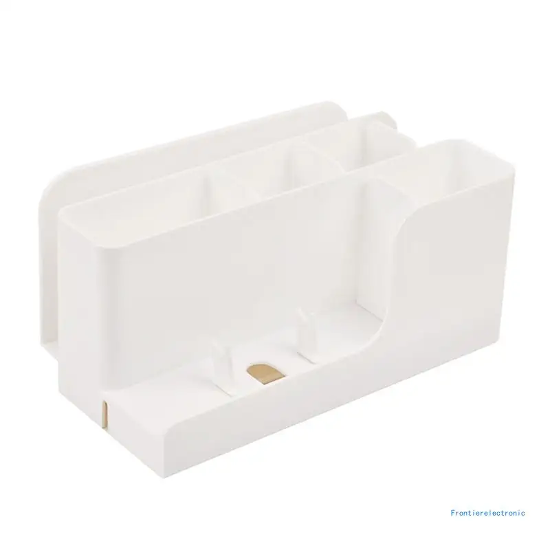 

Desktop Organizer Pen Holder Multifunctional Desk Makeups Pencil Storage Box Phone Stand School Office Stationery DropShipping