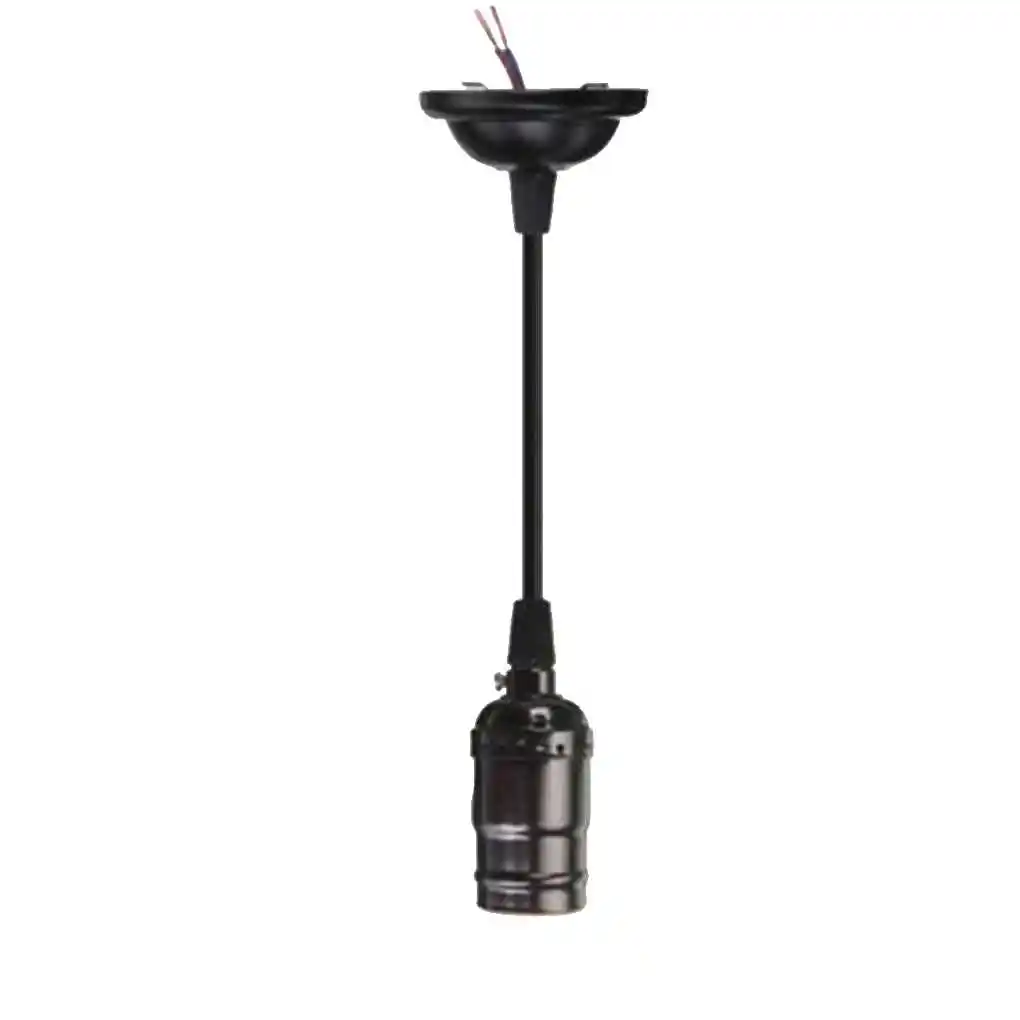 

Винтажный подвесной ретро-светильник E27, держатель для спальни, гостиной