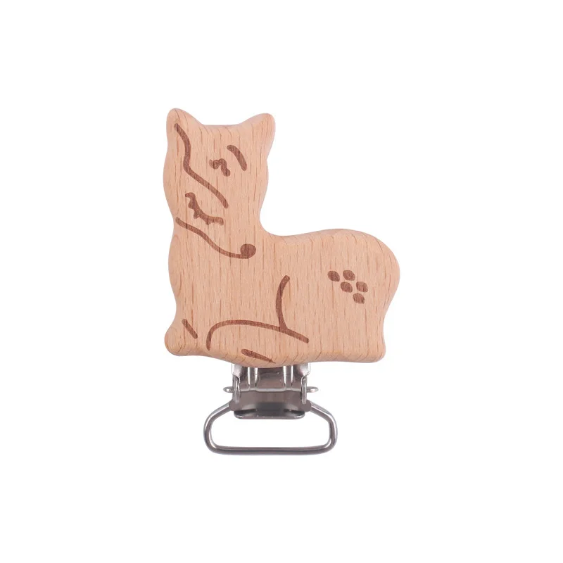 Clip Baby Products Cartoon Animal Beech Creative Elephant Shape Diy Pacifier Chain Accessories |