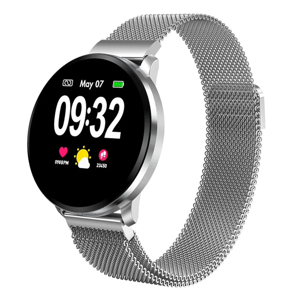 

Backlight IP67 Waterproof Fitness Step Count Activity Tracker Bracelet Practical Blood Pressure Men Business Smart Watch