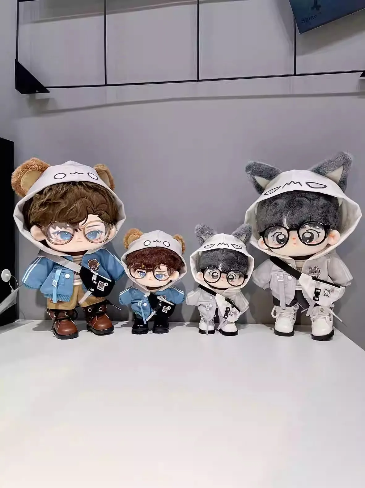 Животное волк медведь красивый костюм для куклы 10 см 15 20