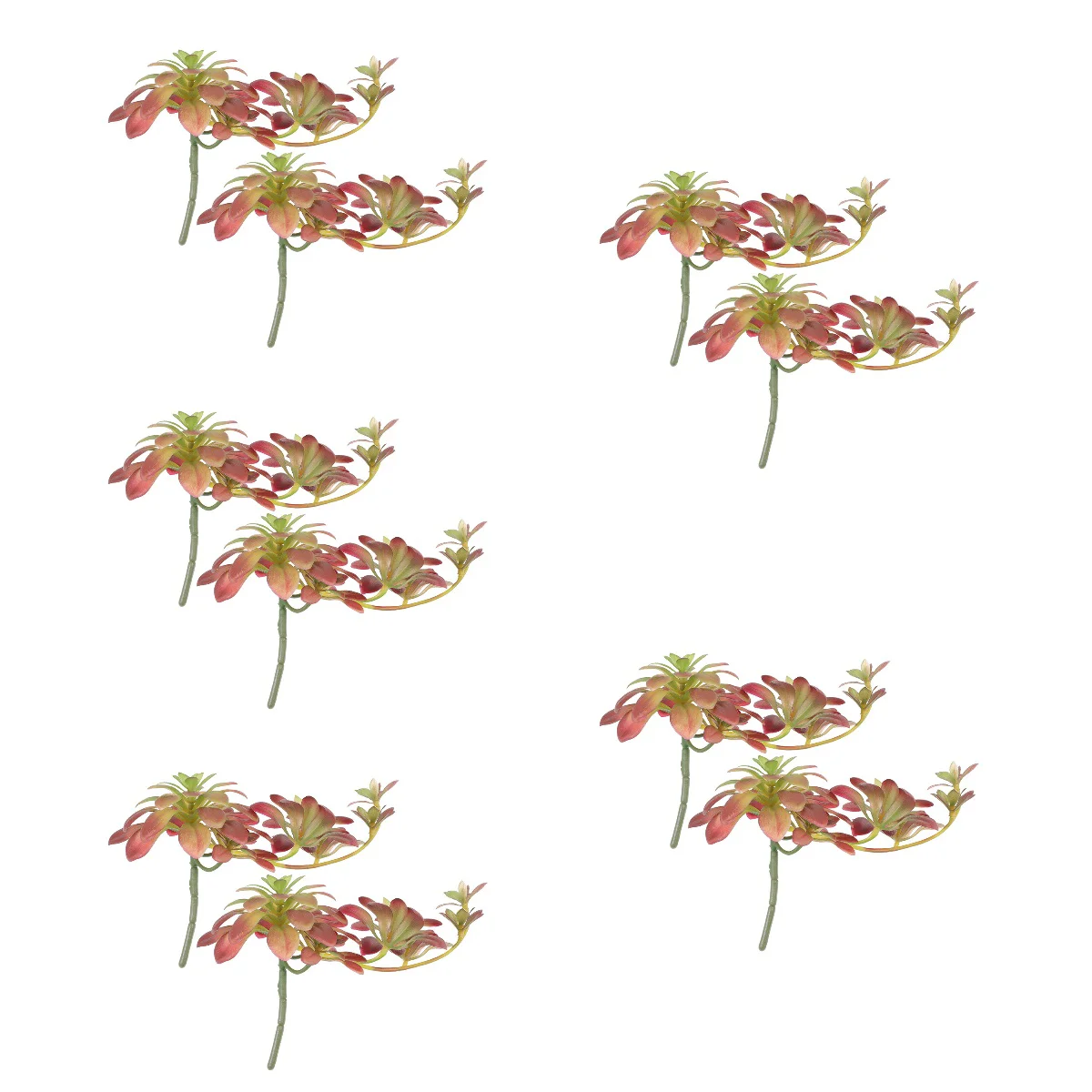 

10 Pcs Succulants Room Accessories Decor Home Home Accessory Desktop Decor Home Supply Small Simulation Succulent