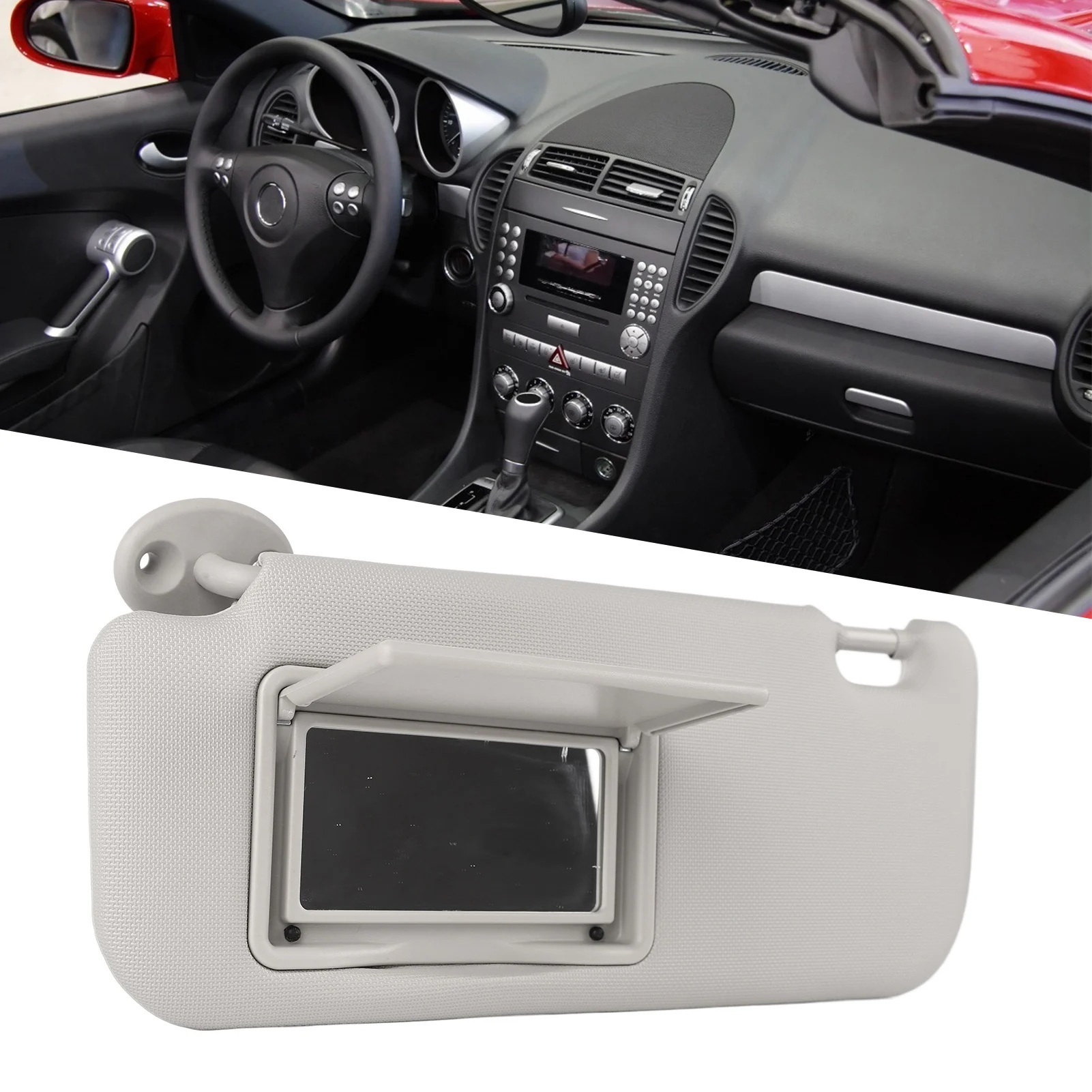 Автомобильный солнцезащитный козырек для левого водителя Levin 2014-2019 зеркало