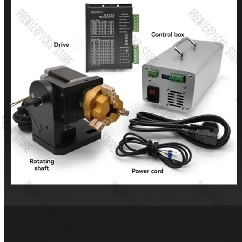 Лазерная маркировочная машина стол для гравировки вращающийся вал кольцо