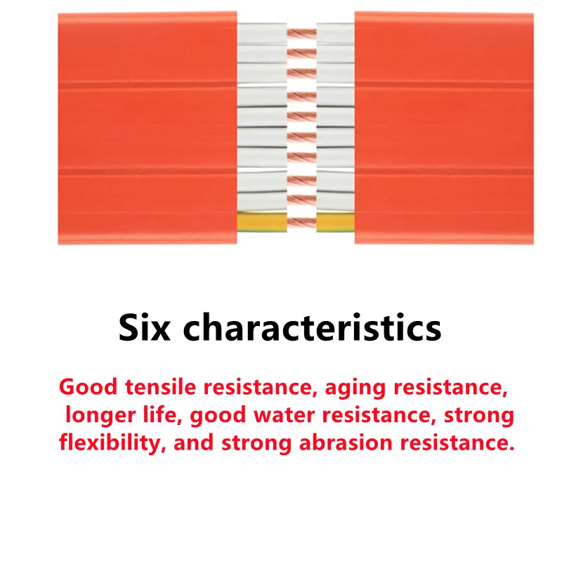 13 15 AWG/2 5 1 мм Приводной плоский кабель TVVB13 14 16 18 20-жильный лифта электрическая