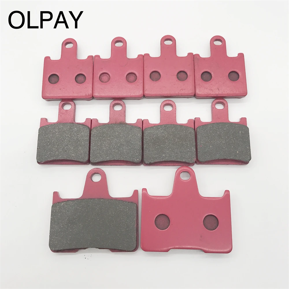 

Motorcycle Front and Rear Brake Pads Disks for Kawasaki Concours 14 (ZG 1400)/GTR 1400 (08-14)ZG1400 GTR1400 LT417-417-254