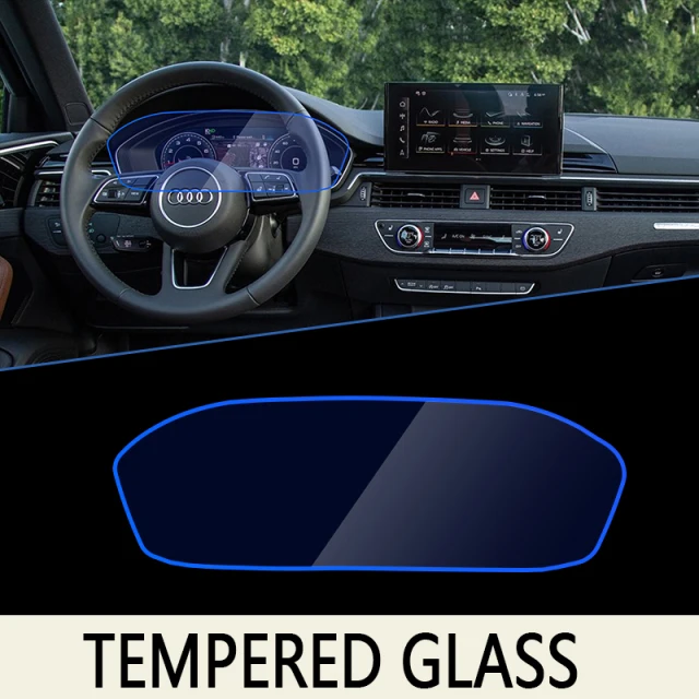 

Для AUDI Q5 80A MK2 2021 2022, автомобильный навигационный инструмент, ультратонкая пленка, идеально подходит для защиты экрана, аксессуары из закаленного стекла