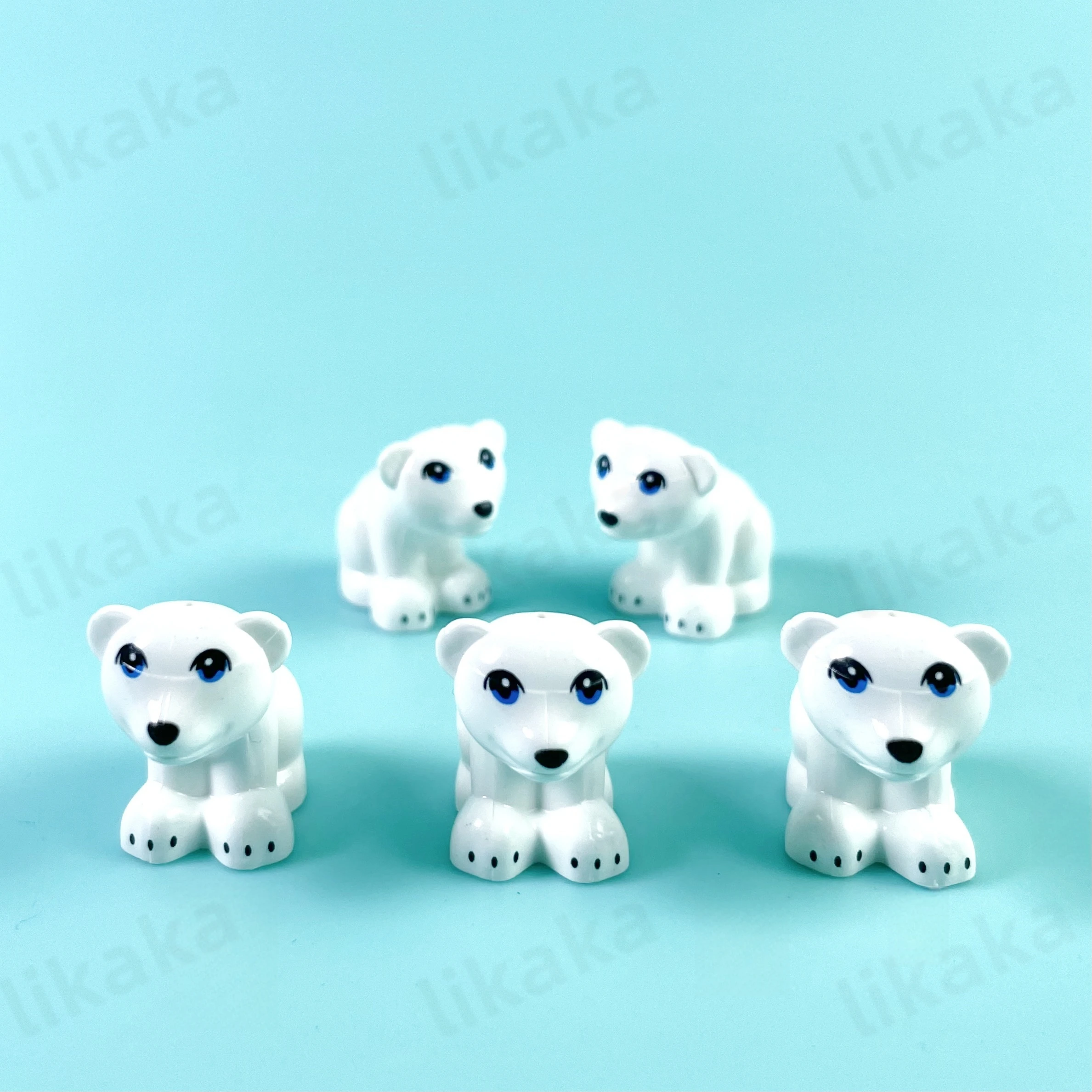 5 шт. Детский конструктор Морской лев