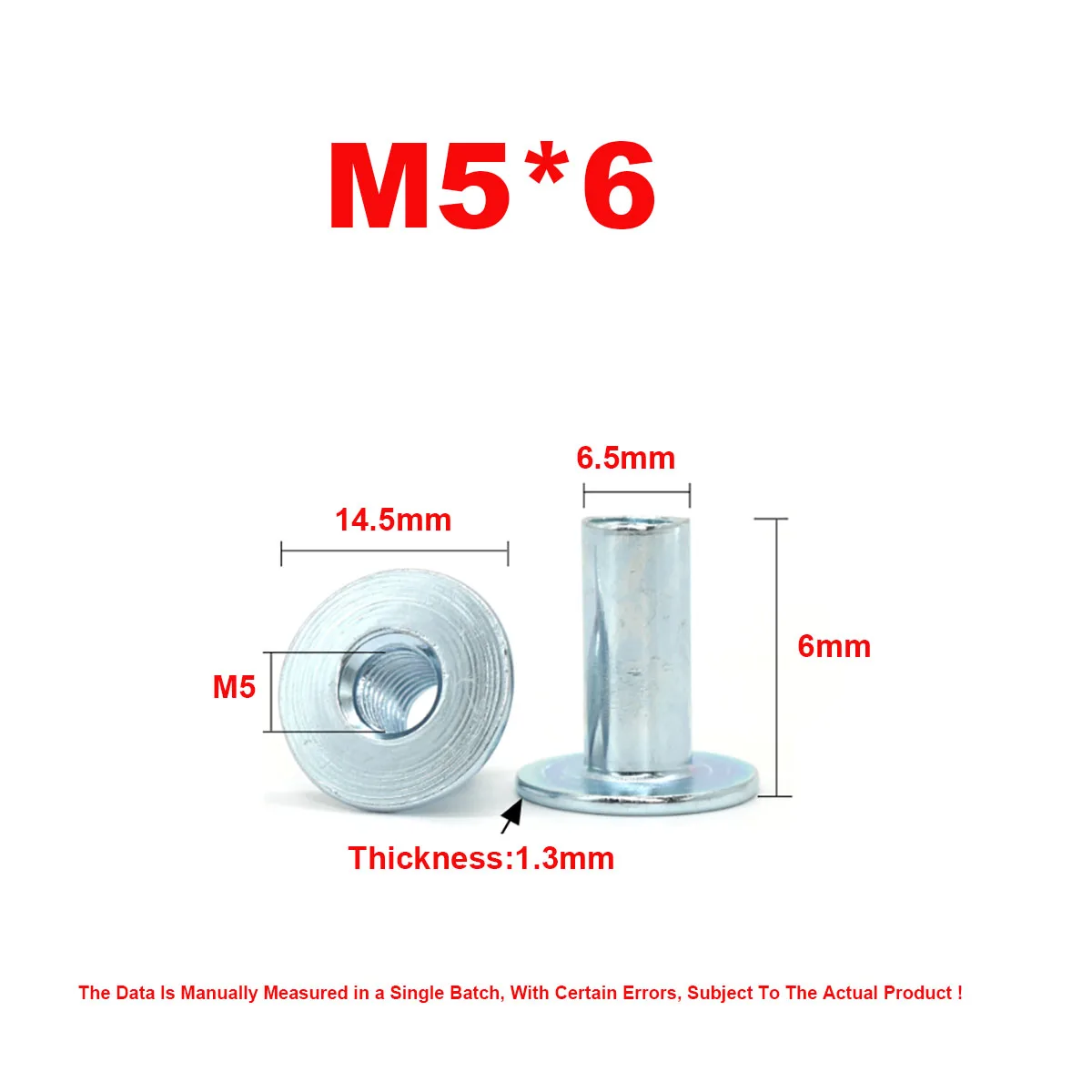 

Утолщенная Т-образная сварная гайка, железная пластина с холодной заголов, стопорное звено, винтовая крышка M4M5M6M8M10