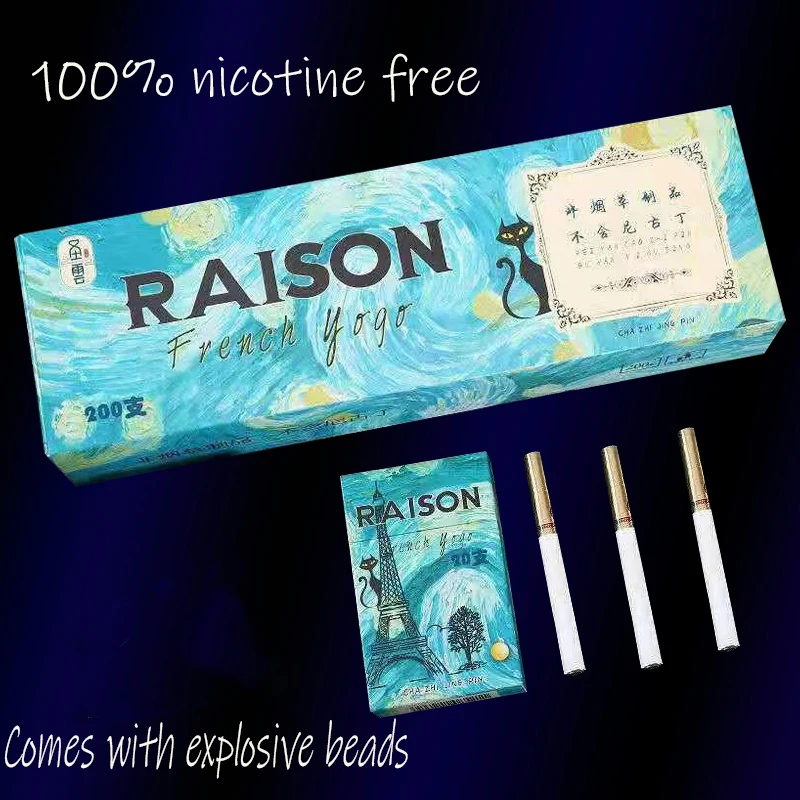 

Hot Selling Tea Smoke Mixed Flavor Men and Women Health Cigarettes Do Not Contain Nicotine Tobacco