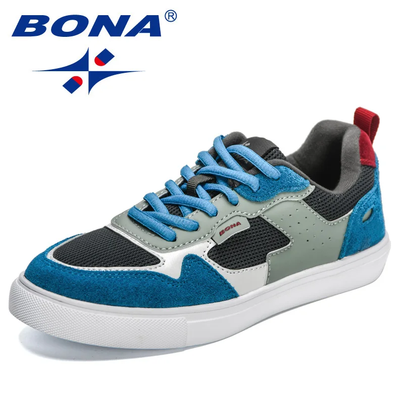 

BONA 2022 New Designers Platform Flats Comfortable Shoes Women Spring Non-Slip Casual Sneakers Ladies Footwear Mujer Zapatos