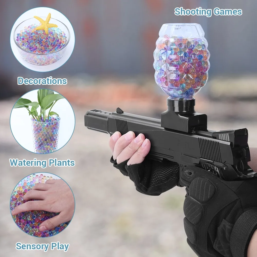 

10000Pcs Water Bullets Gel Ball For Gel Blaster Gun 7-8mm 9-11mm BB Air Soft Water Balls Beads Refill Ammo For CS Shooting Game