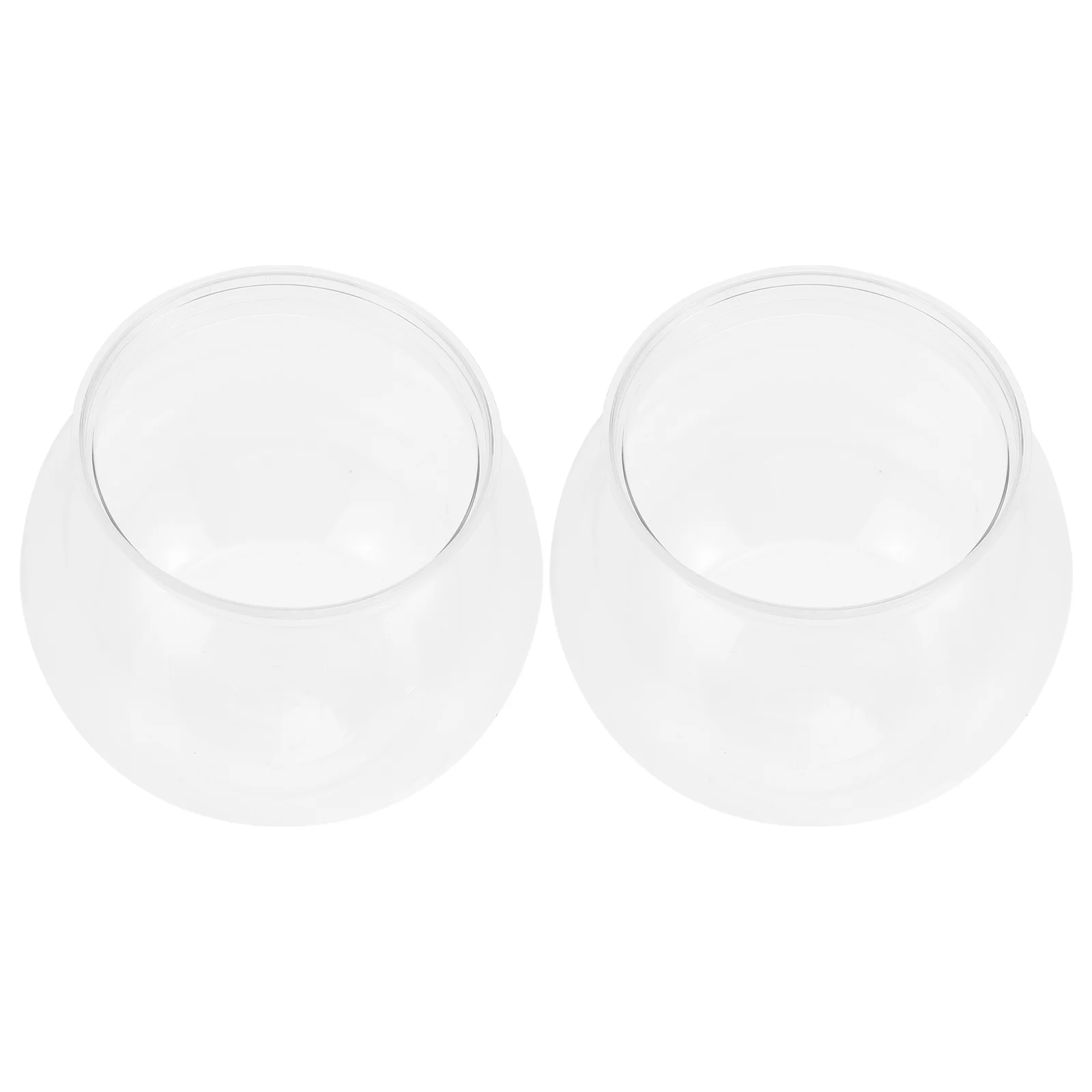 

2pcs Tanks Air Holder Clear Orb Terrarium Micro Landscape Terrarium Country Vase Clear Terrarium