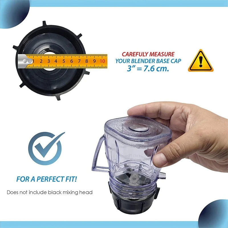 2 Pack Replacement Parts For Oster Izer Most Blender Accessories Compatible With Cup Of Mini Plastic Jar