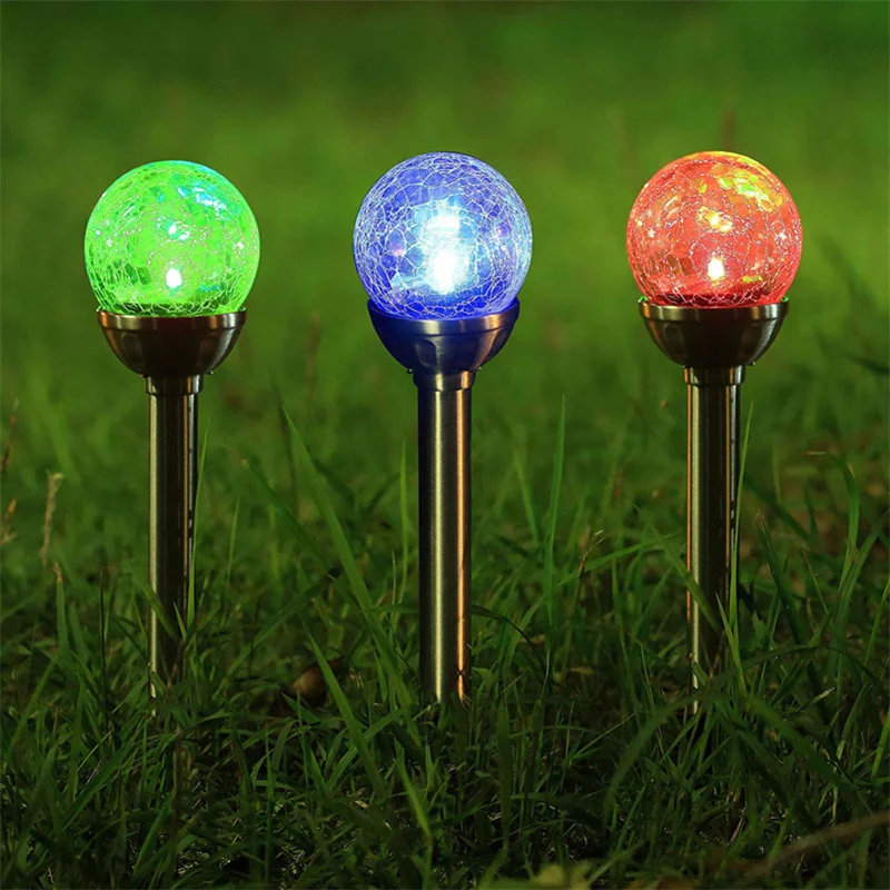 

New Led Solar Light Luminous Bubble Rod Light Solar Wheat Ear Lamp Outdoor Waterproof Lawn Light Garden Landscape Lighting Decor