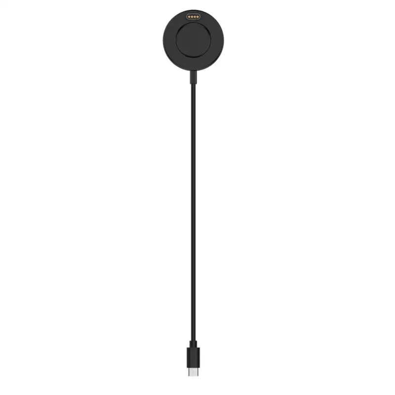 

Watch Disc Base Wireless Charging Desktop Dock Type C Charger Base Black Cable Cord Data Cradle Replacement Fast Charging Dock
