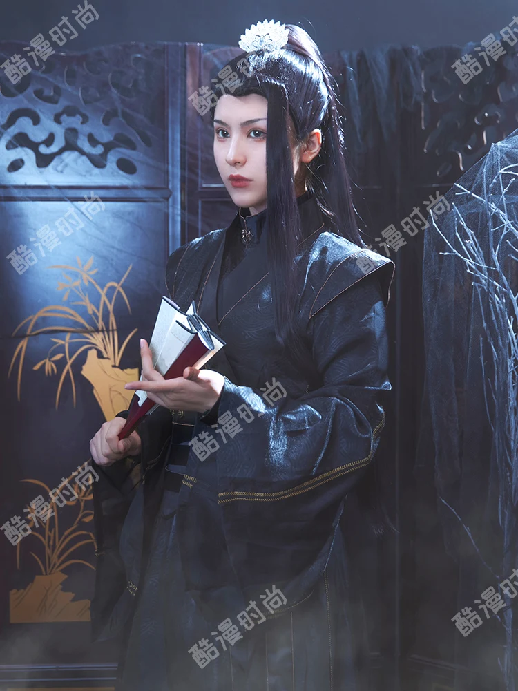 Аниме Erha Mo Ran Tian Guan Ci Fu He Xuan Ming yi Косплей Костюм Хэллоуин Рождество необычная