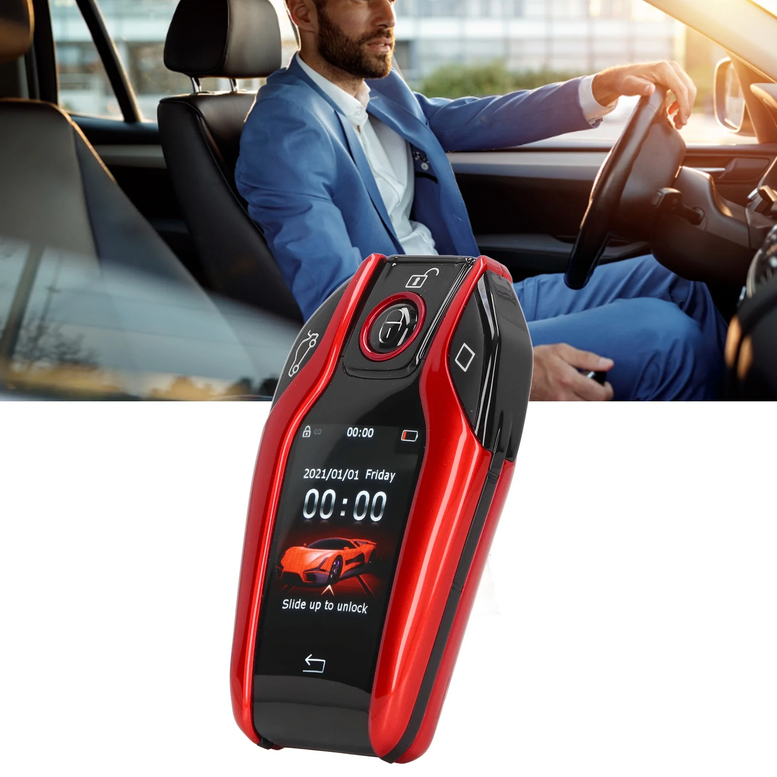 Универсальный TK800 LCD Сенсорный экран Смарт-ключ Дистанционный вход без ключа для