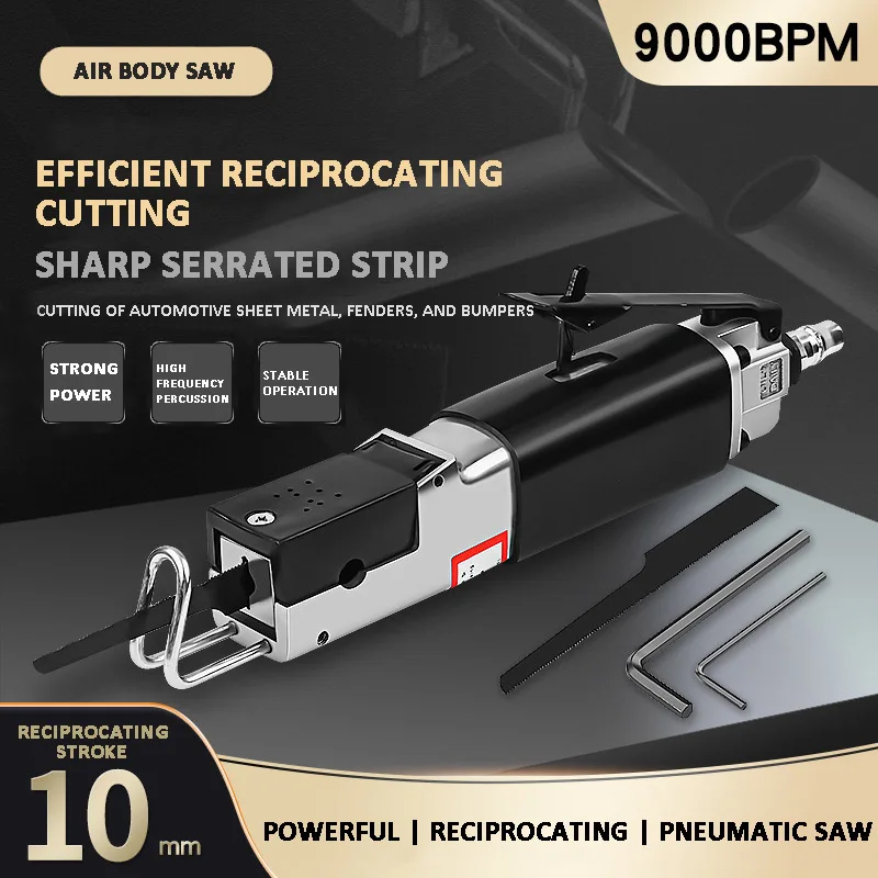 

Air Body saw Pneumatic File Reciprocating Saws Cutting Tool Hacksaw Cutting Blade Cutter Cut Off Tool