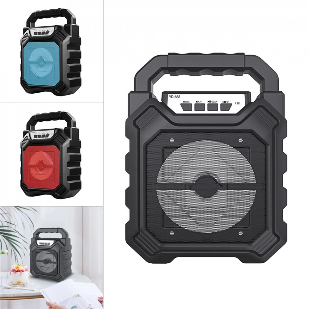 

Wireless Bluetooth Speaker Portable Boom Box Stereo Subwoofer Sound Bar Support Mic Input Outdoor Home Theater Music System