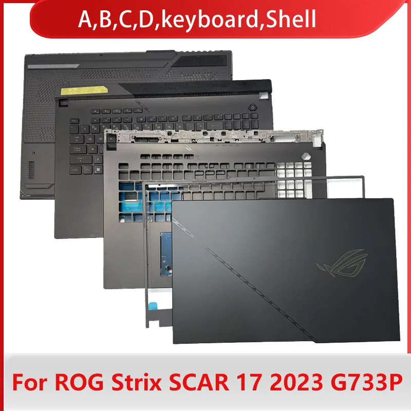 Фото Клавиатура для ROG Strix Scar 17 X3D 2023 (модель G733P), ROG Strix Scar 7 Plus Super Edition (G733Pz/Py/Pzv/Pyv), Shell A, Shell B, Shell C, Shell D №1