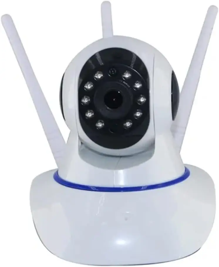 

Camera Wifi 3 Antenas Hd 720p App /yyp2p Noturna Camera Segurança 3 Antenas Robo Wifi 360º 720p Hd Noturno Câmera 3 Antena