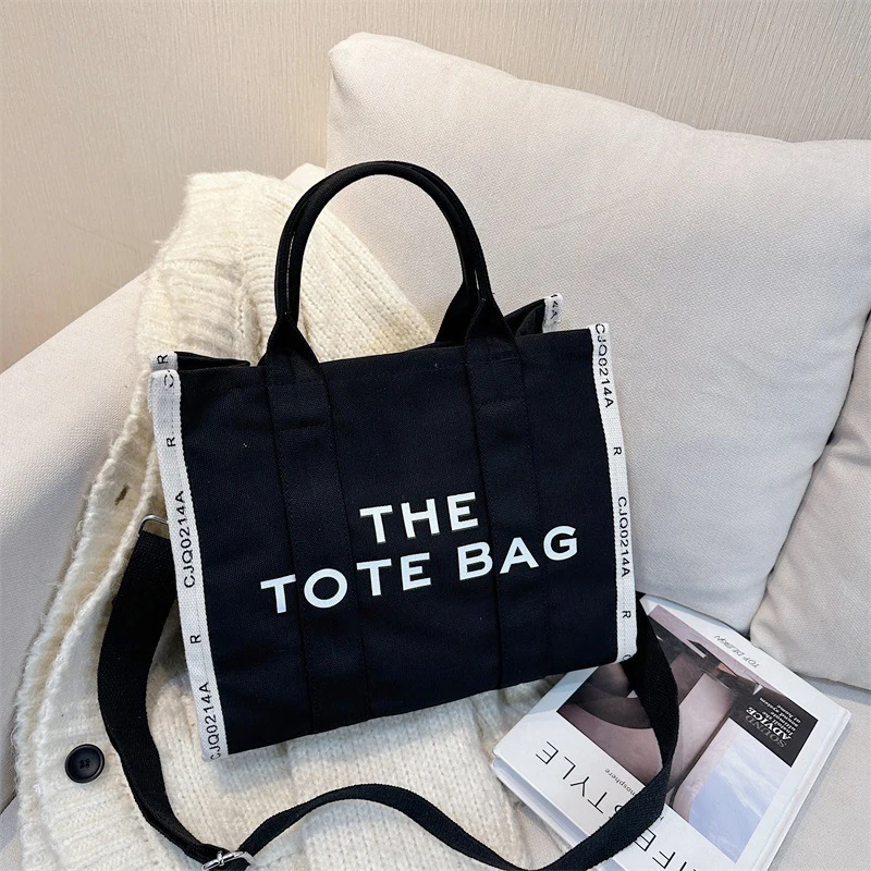 Luxury Bag Woman 2023 New Travel Handbags Tote Bags For Women Female Casual Canvas Shopper Beach Bag Wonmen Luxury