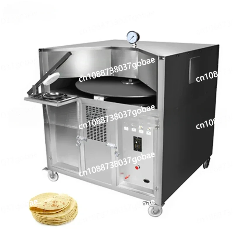 Коммерческая вращающаяся плоская газовая печь для выпечки Наан Тадоор Лебенские