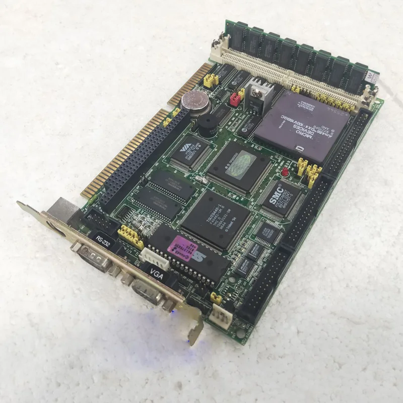 PCA-6144V REV.A2 Для Advantech, материнская плата для промышленного компьютера 486, полудлинная плата, высокое качество, полностью протестировано, быстрая доставка