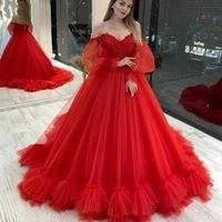 angelsbridep red sweetheart quinceanera dresses detachable sleeves vestidos de 15 anos sexy lace princess birthday party gowns