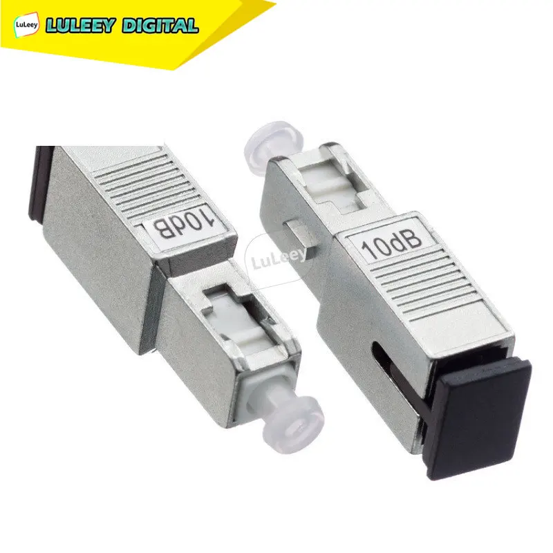 

SC UPC 10 дб аттенюатор волоконный соединитель фланец адаптер