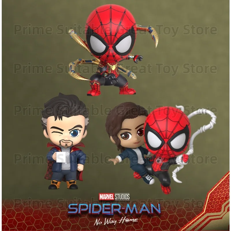 Фото В наличии: Оригинальная фигурка Hot Toys Spider-Man: No Way Home Spider-Man MJ Doctor Strange COSBABY, подарок и коллекционный предмет №2