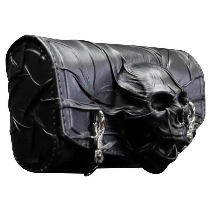 Чехол для мотоцикла с черепом на переднюю панель вилок водонепроницаемый