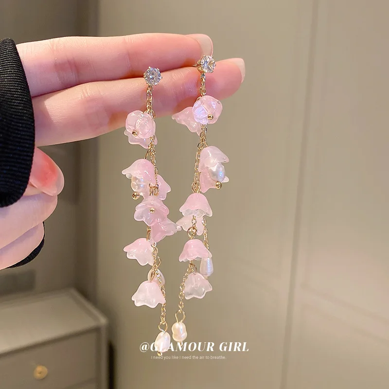 

Juno korean fashion dangle earrings for women pendientes colgantes mujer boucle oreille femme brincos feminino kolczyki damskie