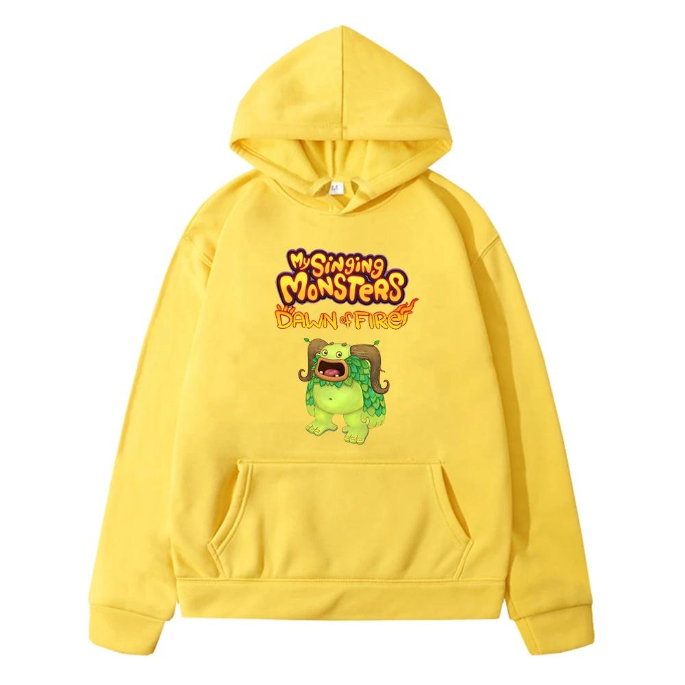 

My Singing Monsters kids Print Hoodies Autumn anime hoodie Fleece Sweatshirt boys girls clothes y2k sudadera Hoodie with pocket