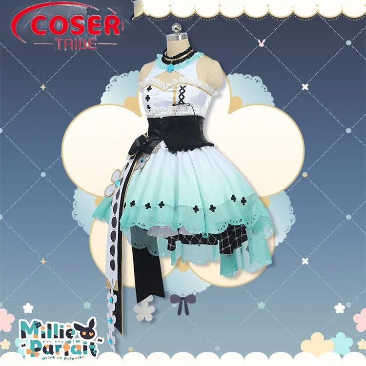 

COSER TRIBE, Аниме игра нейьизани миллие, карнавальный костюм на Хэллоуин, полный комплект