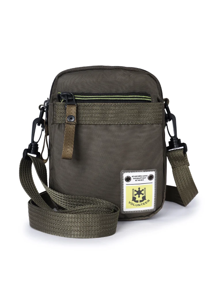 Volunteer Shoulder Bags for Men 2023 New Fashionable Large Capacity Phone Hiking Light Weight Vintage Crossbody Bags 1747-09