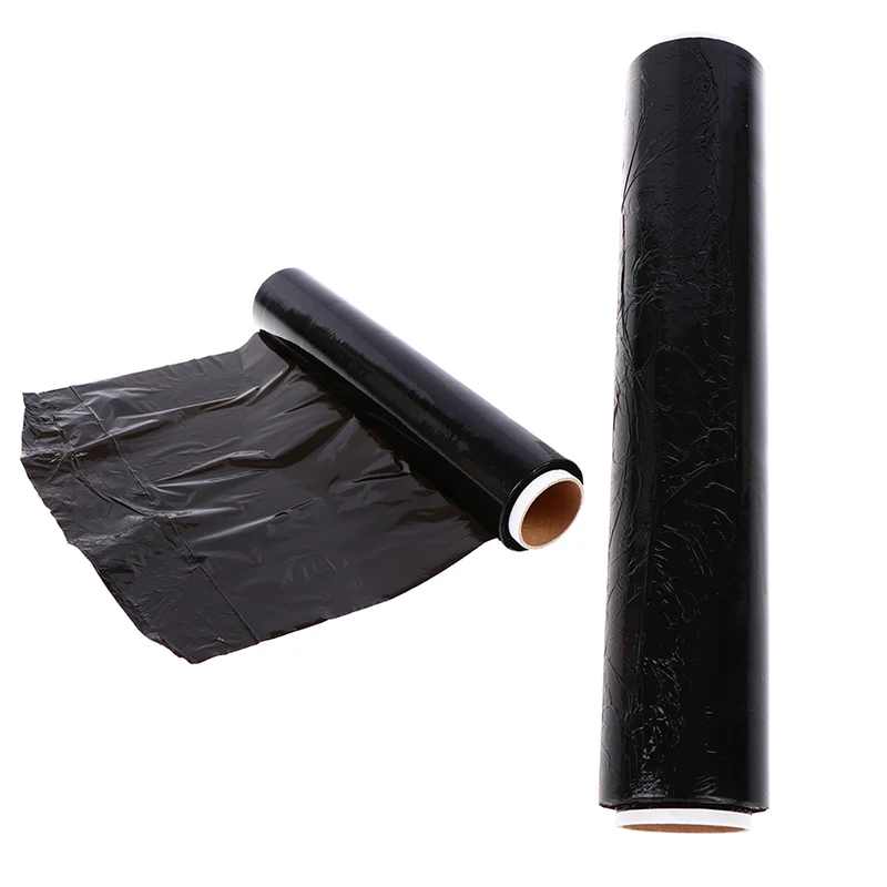 

Women's Slimming Plastic Wrap Lose Weight Burning Fat Wrap For Belly Sauna Belt Black PE Slimming Wrap